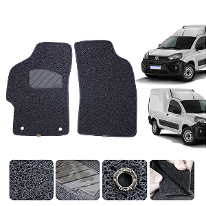 Tapete automotivo Para Fiorino 2021 A 2026 capacho Grafite