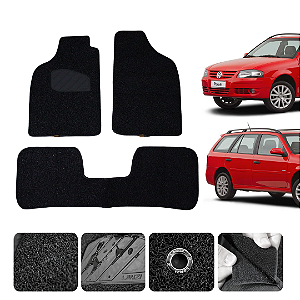 Tapete automotivo Para parati G3 e G4 capacho Preto