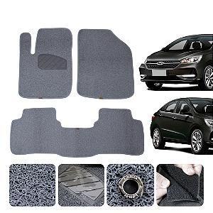 Tapete automotivo Para arizzo 5 2018 a 2021 capacho Cinza