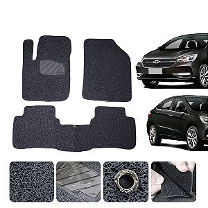 Tapete automotivo Para arizzo 5 2018 a 2021 capacho Grafite