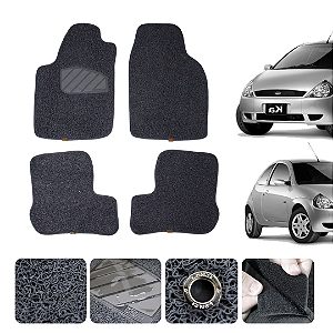 Tapete automotivo Para FORD KA 1996 a 2007 capacho Grafite