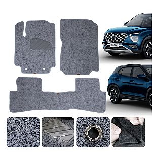 Tapete automotivo Para creta 2017 a 2021 capacho Cinza
