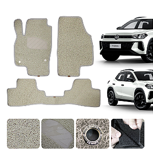 Tapete automotivo Para volksvagem Tera 2025 e 2026 capacho Bege