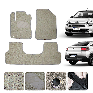 Tapete automotivo Para citroen Basalt 2024 e 2025 capacho Bege