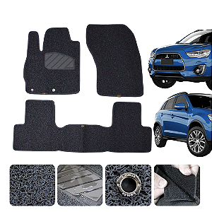 Tapete automotivo Mitsubishi Asx 2010 a 2021 capacho Grafite