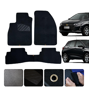 Tapete Automotivo para onix plus 2024 Original Lanzi