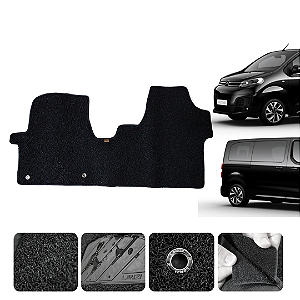 Tapete automotivo Citroen Jumpy 2018 a 2025 capacho Preto