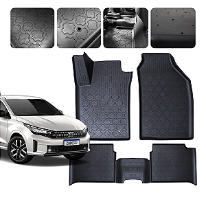 Tapete Automotivo Borda elevada Para Fiat Cronos 2018 a 2026 Original Lanzi