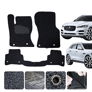Tapete automotivo Para F- PACE 2017 a 2024 capacho Grafite