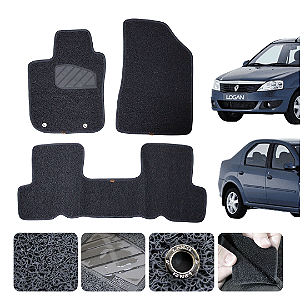 Tapete automotivo Para logan 2007 a 2014 capacho Grafite