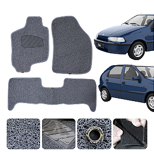 Tapete automotivo Para palio 1996 a 2011 capacho Cinza