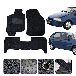 Tapete automotivo Para palio 1996 a 2011 capacho Grafite