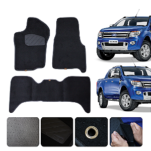 Tapete Automotivo para Ford Ranger 1998 a 2012 Original Lanzi