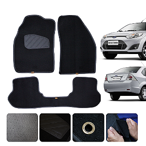 Tapete automotivo Para fiesta 2002 a 2014 Original Lanzi