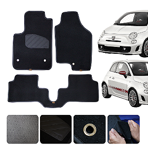 Tapete automotivo Para fiat 500 2007 a 2019 Original Lanzi
