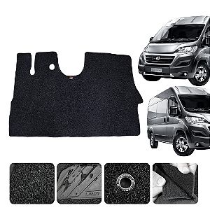 Tapete automotivo Para Van Ducato 1997 a 2018 capacho Preto