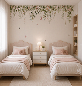 Papel de Parede Personalizado Jardim Suspenso Fancy