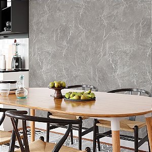 Papel de Parede Personalizado Zaha Cinza