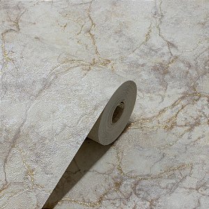 Papel De Parede Mármore Relevo Vinílico Importado Lavável Luxo com Brilho - PDL4660