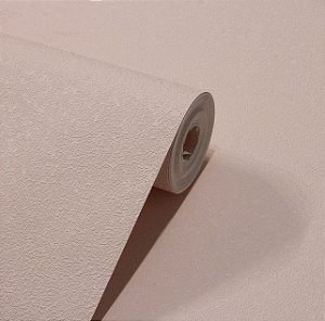Papel De Parede Relevo Vinílico Importado Lavável Texturizado Rosê- PDL0522 Rolo 9,5MT