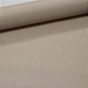 Papel De Parede  Relevo Vinílico Importado Lavável Texturizado Linho Fendi Claro com Brilho- PDI0144 Rolo 9,5MT