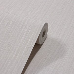 Papel De Parede Relevo Vinílico Importado Lavável Texturizado Cinza PDL1006 Rolo 9,5MT