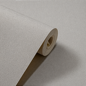 Papel De Parede Relevo Vinílico Importado Lavável Texturizado Bege com Brilho PDL0160 Rolo 9,5MT