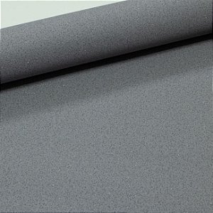 Papel De Parede  Relevo Vinílico Importado Lavável Texturizado Cinza Grafite com Brilho PDL0164 Rolo 9,5MT