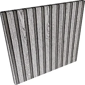 Papel de Parede Vinílico Importado Madeira  Ripada - Rolo de 10 metros MV51