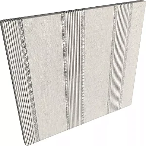 Papel de Parede Vinílico Importado Listrado Clean - Rolo de 10 metros SPX79