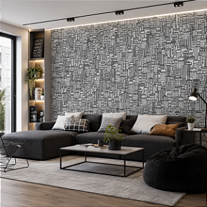 Papel de Parede Personalizado Arte Urbana