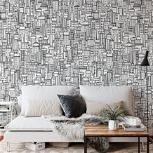 Papel de Parede Personalizado Arte Urbana