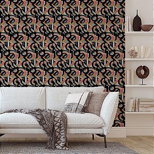 Papel de Parede Personalizado Non Woven Art Deco