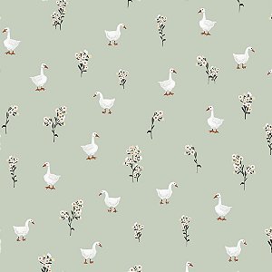 Papel de Parede Infantil Personalizado Pato Classic