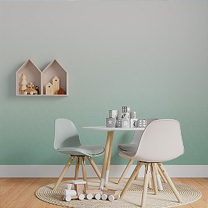 Papel de Parede Infantil Personalizado Textura Degradê Verde