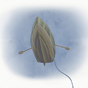 Papel de Parede Personalizado Infantil Mergulho Vista do Barco Sob Medida Para o Teto