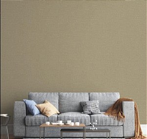 Papel de Parede Importado Linho Bege Vínilico e Lavável CS023175