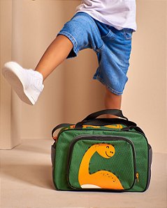 Bolsa Passeio Dino Verde Bandeira