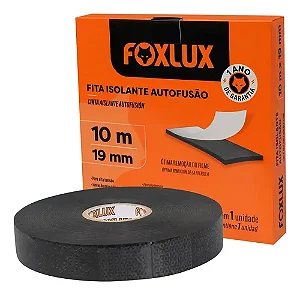 Fita Isolante Autofusão 19mm x 10mt - Foxlux