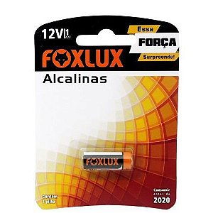 Pilha Alcalina Blister 12V Foxlux