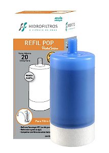 Refil Hidro Filtros Pop Hf 40 Rosca - 904-0005