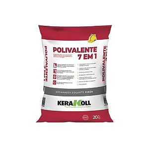 Argamassa Kerakoll Polivalente 7 Em 1 Cinza 20Kg