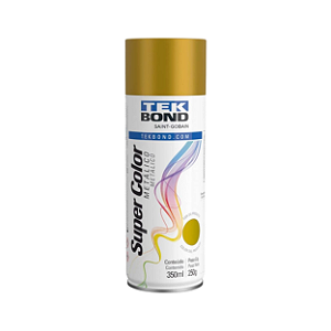 Tinta Spray Dourado Metálico 350ml TekBond