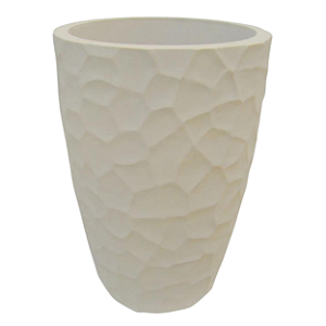 Vaso De Planta Conico Prisma Marmore Japi