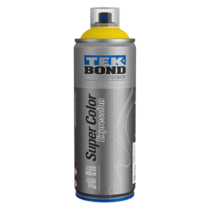 Tinta Spray Amarelo Expression 400ml Tek Bond