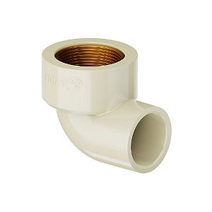 Joelho 90° de Transição CPVC Aquatherm 22mm x 3/4" Tigre