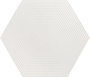 Porcelanato Portinari Love Hexa Wh Mlx 17,4X17,4 Cx0,26M²