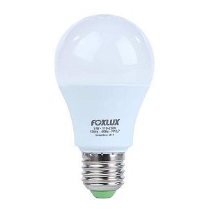 Lâmpada LED 9W 3000K Amarela Bivolt Foxlux