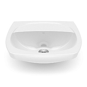 Lavatório para Coluna com Furo Central sem Ladrão Branco Incepa