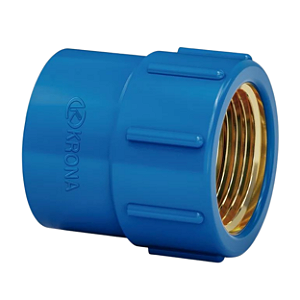 Luva Azul Soldável Bucha 25 x 1/2 - Krona